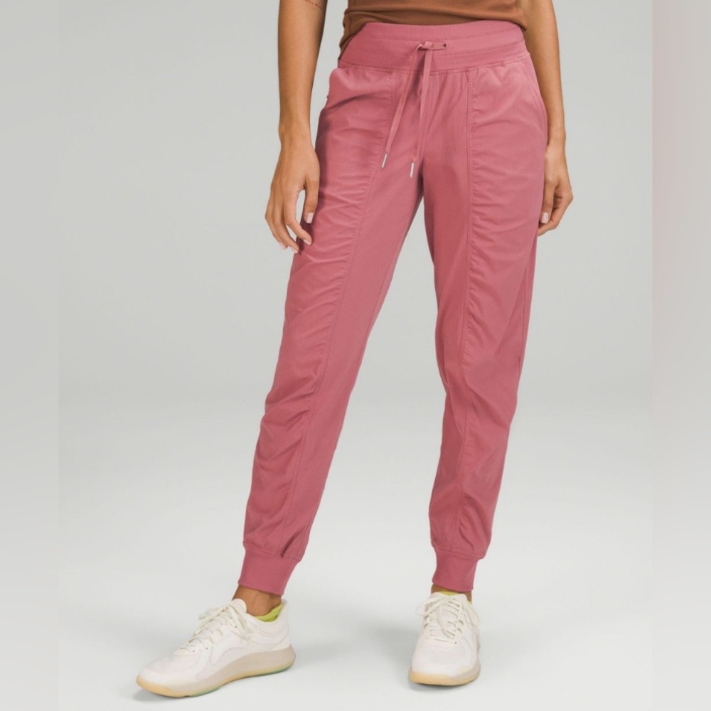 Lululemon Dance Studio Mid-rise Jogger Full Length.Color dark pink . Size 4.